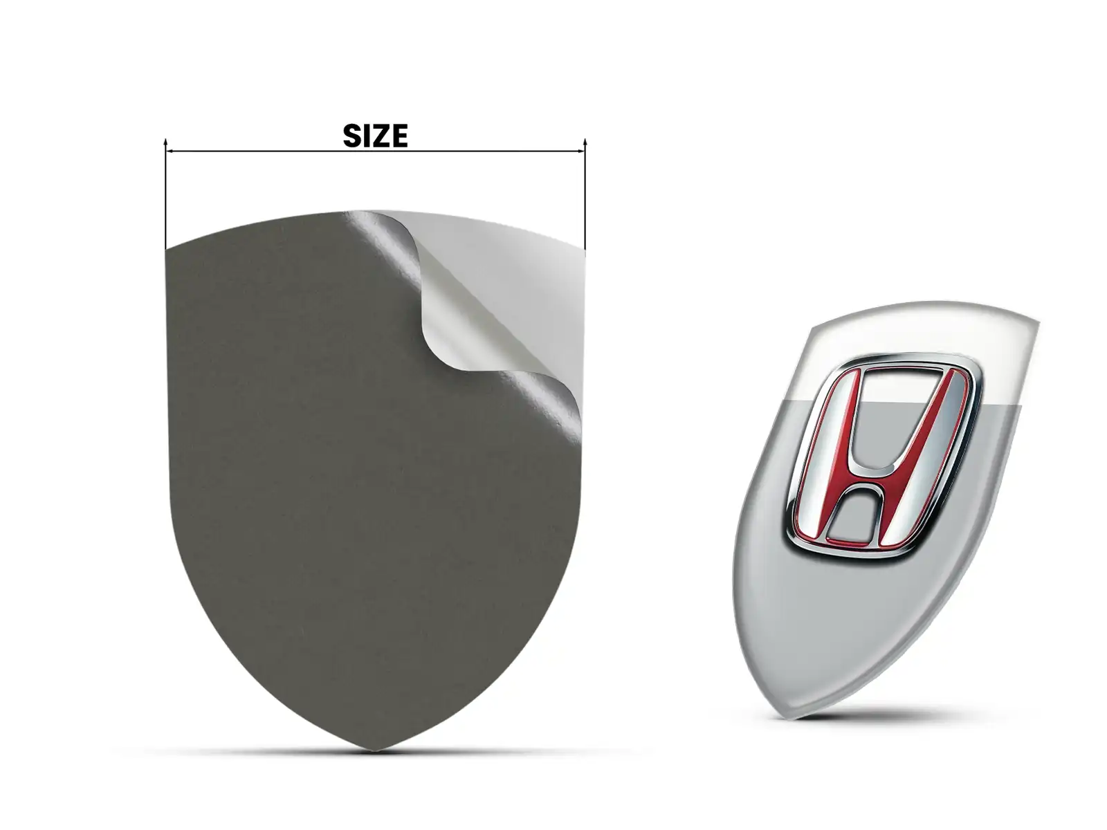 Honda Striscioni Auto Minimal Max Eleganti Pro